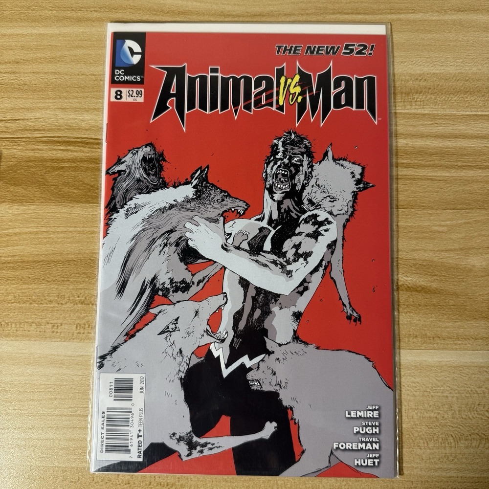 Animal Man #8 (2012) DC Comics - Jeff Lemire, Travel Foreman